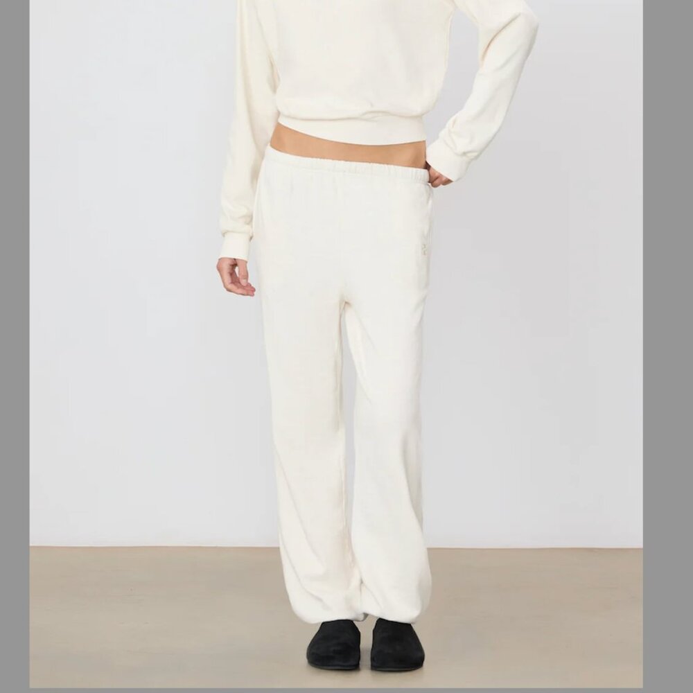 NWT Eterne Boyfriend Pocket Sweatpants (Bone)